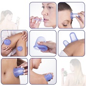 silicone cupping facial therapy sets