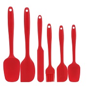 silicone spatula sets cooking utensils