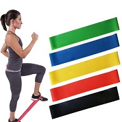 Silicone Exercise fitness loop training bands