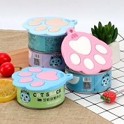 Silicone universal lids for pet can